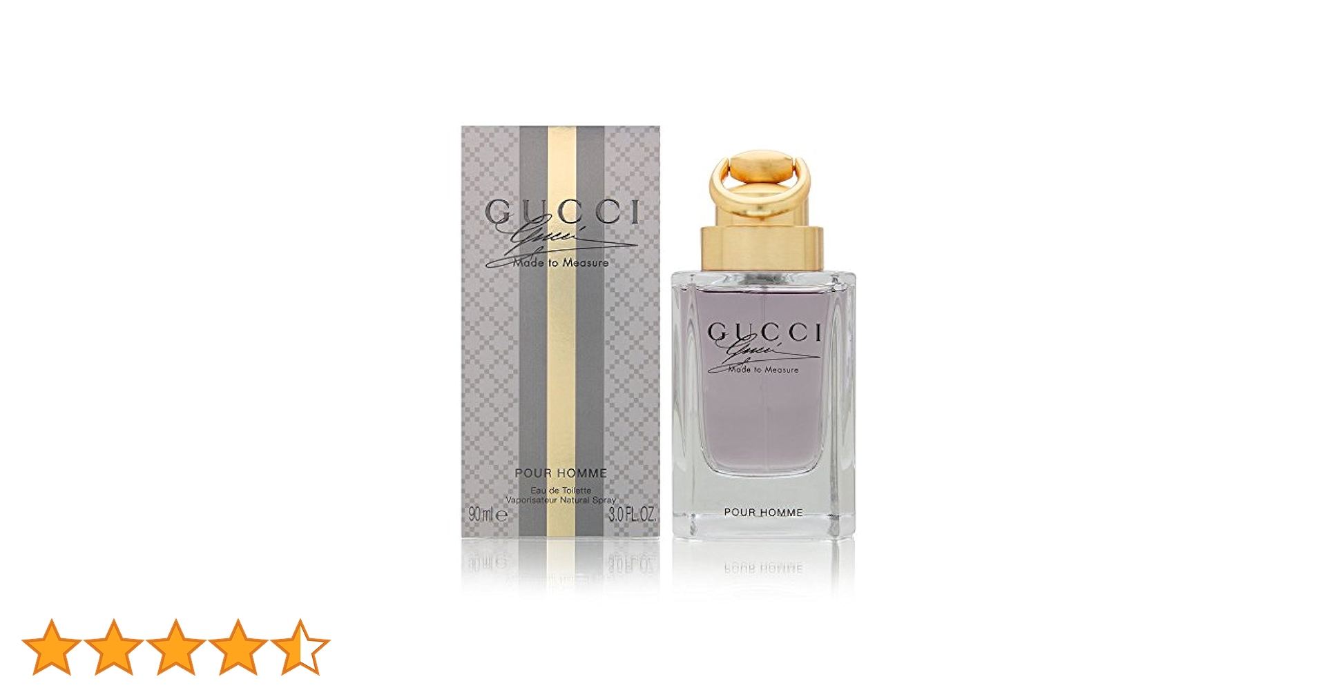 グッチ香水・GUCCI MADE TO MEASURE 90ml USED Gucci Made To Measure Pour Homme By Gucci 90ml 3.0 fl oz EDT